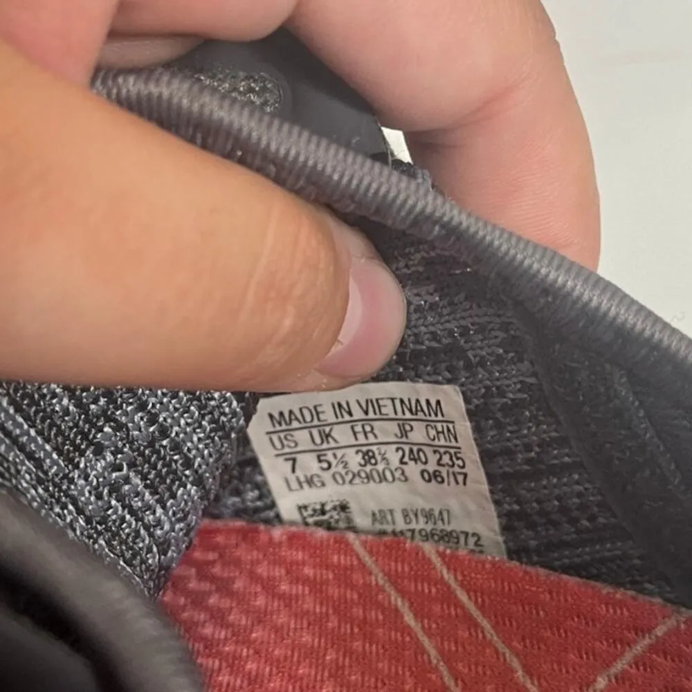 Adidas NMD_R1 W Heather Grey Raw Pink White Running BY9647 (413) Women's Shoes 7 - Image 8