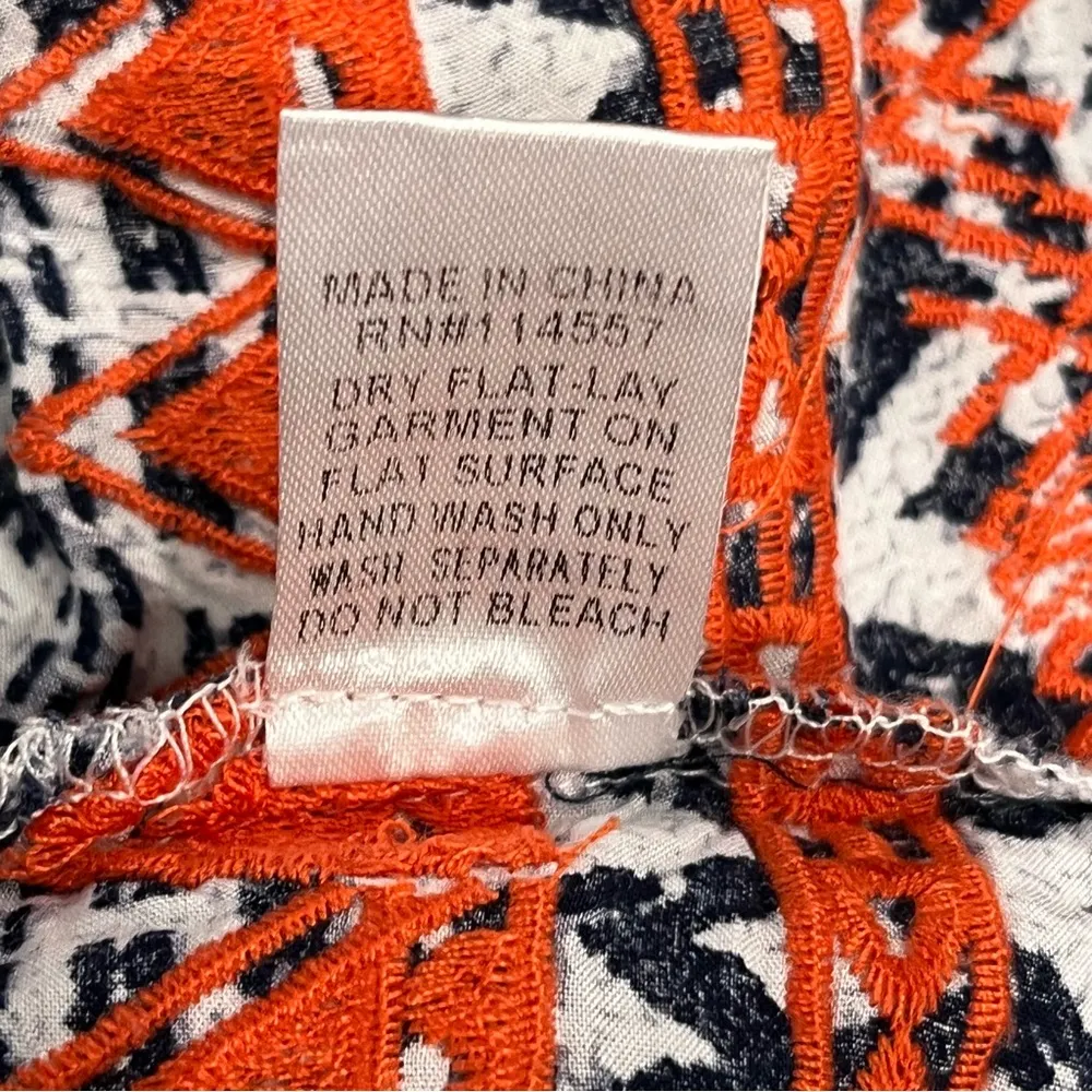 THML Embroidered Short Sleeve Batik Dress - Image 9