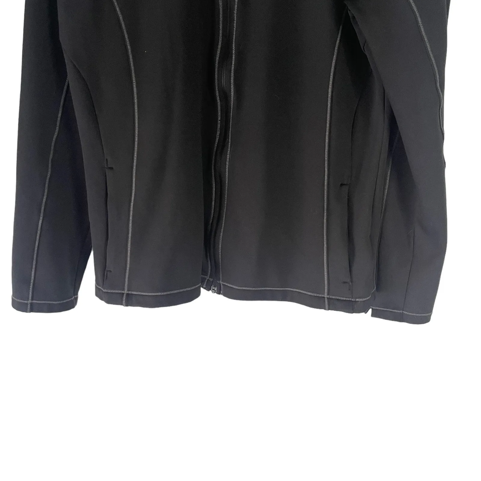 Columbia‎ Sportswear Women's Size Large Black Outdoor Athletic Sweater Jacket - Image 3