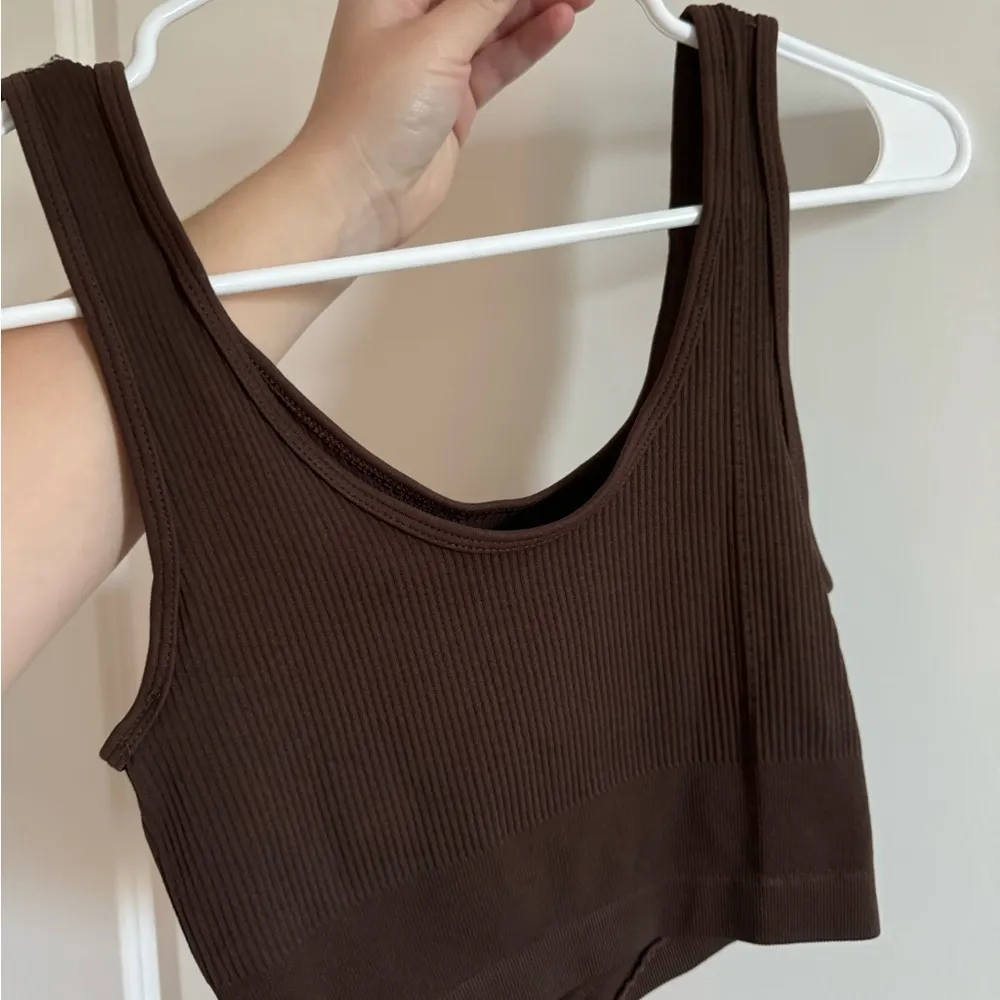 Urban Outfitters Out From Under Underboob Cut Out Tank in Brown - Image 4