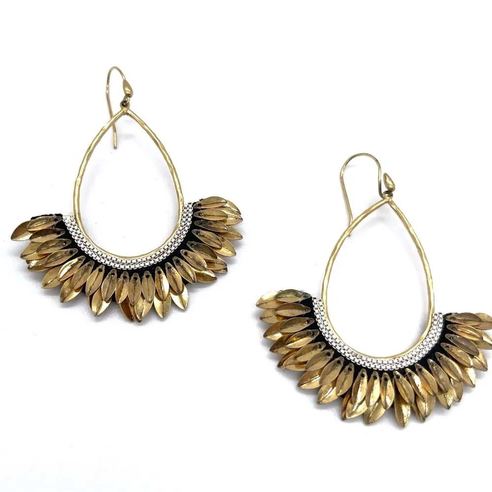 Stella & Dot Stunning Famous Pegasus Dangle Earrings - Image 3