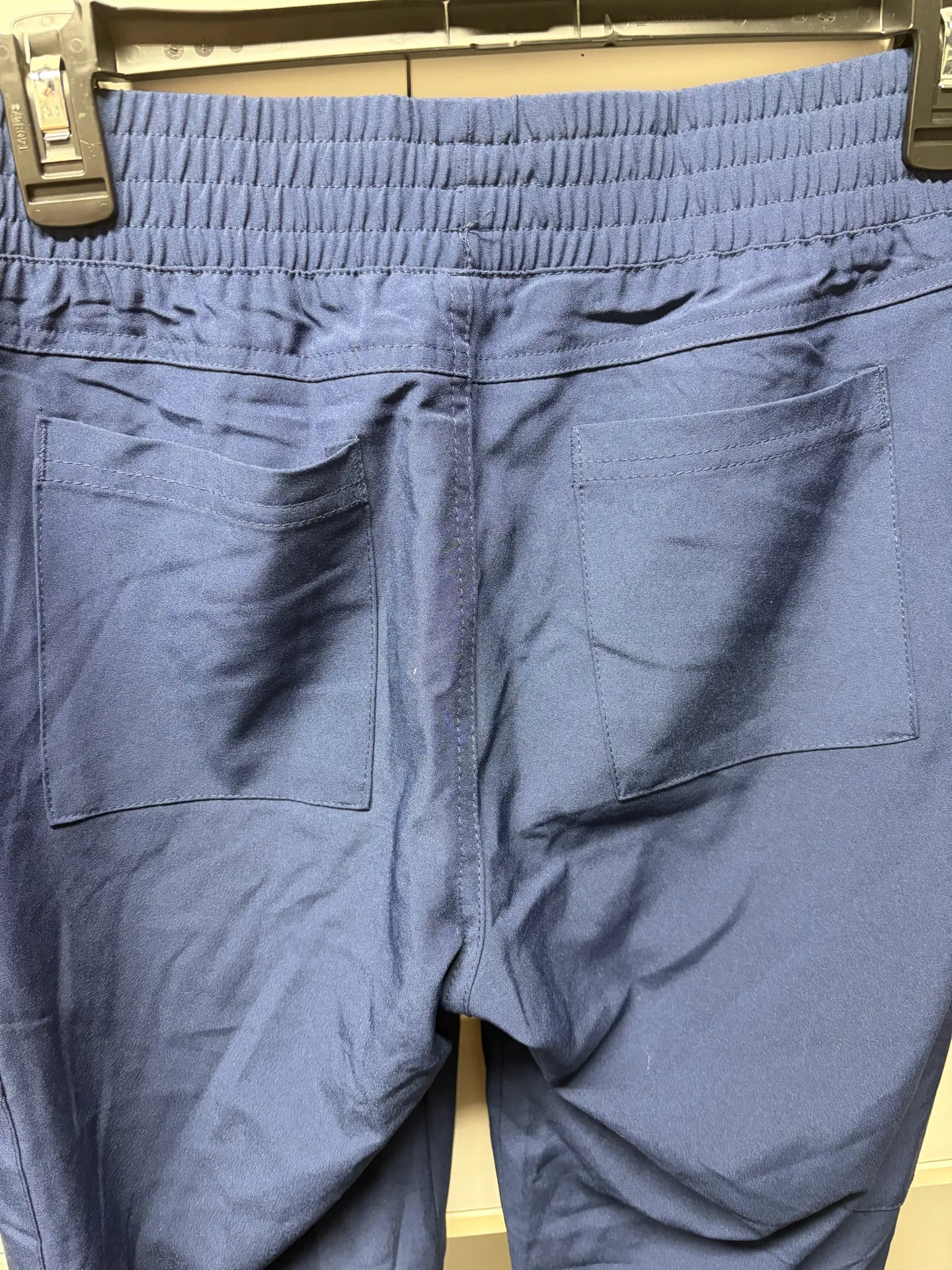 Med Couture Scrub Blue Navy Jogger Pants - Image 6