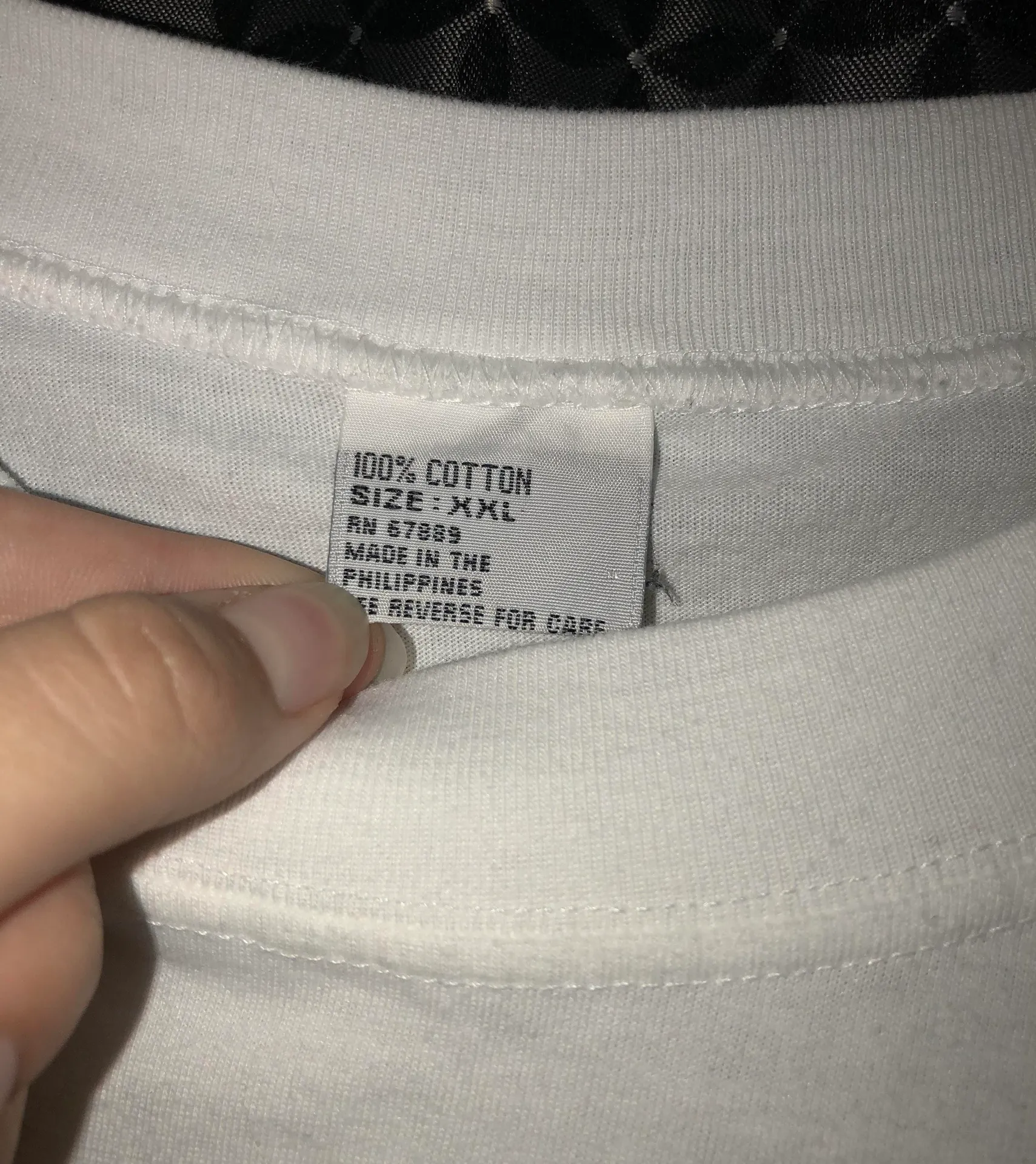 Vintage T Shirt White Size XL - Image 3