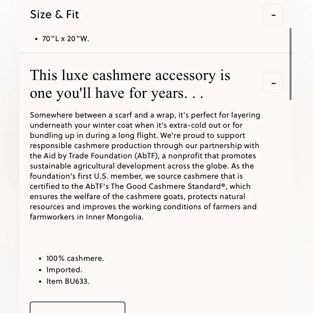 J.Crew Cashmere wrap Monogrammed EJ - Image 2