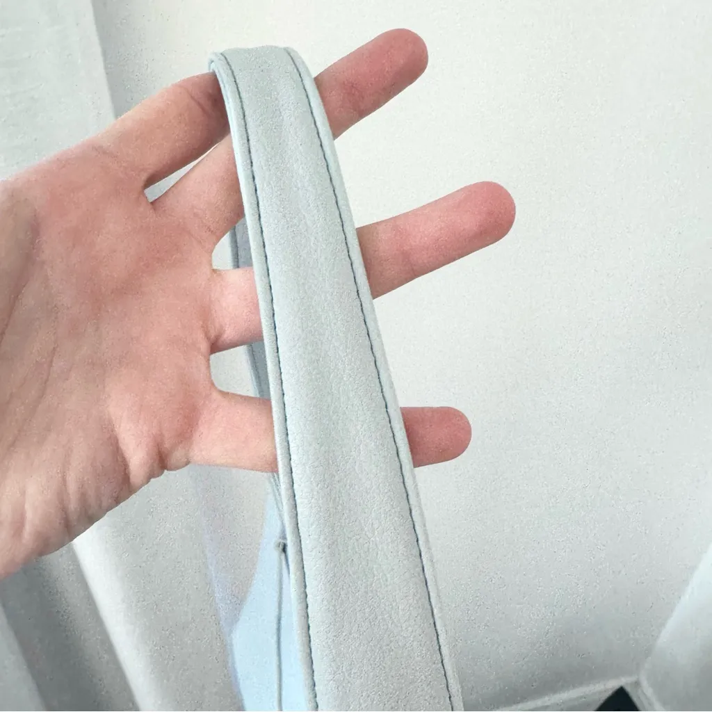 NWOT Vintage Y2K XOXO Baby Blue Shoulder Bag w/buckle - Image 12