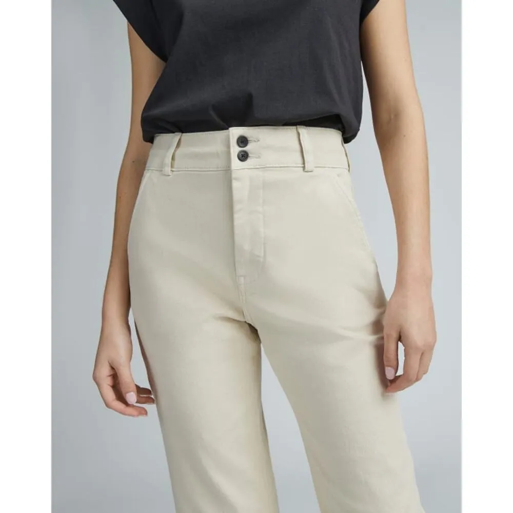 Everlane The Organic Straight-Leg Pant in Pumice Stone 12 NWT - Image 3