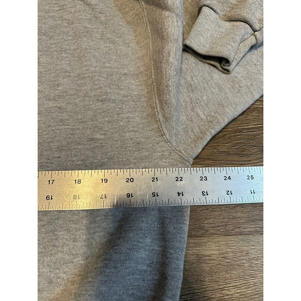 Disney Store Mickey Mouse Sweatshirt Grey Size Large Crewneck Cotton/Polyester - Image 5