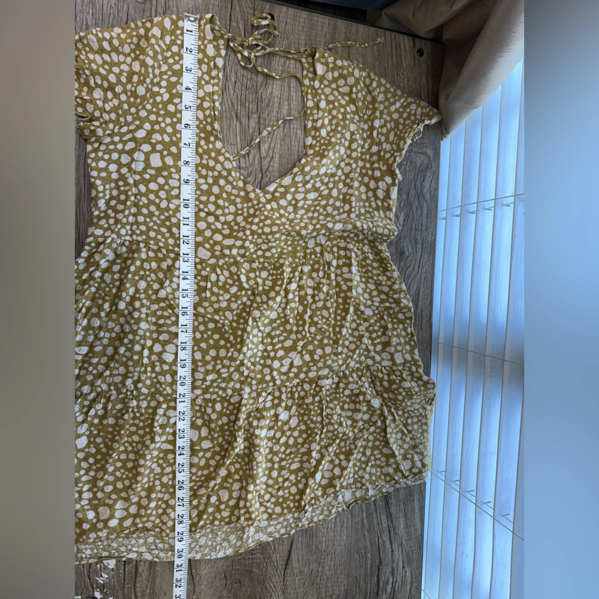 Show‎ Me Your Mumu Babydoll Tiered Dress Flowy Cia Desert cheetah medium - Image 7