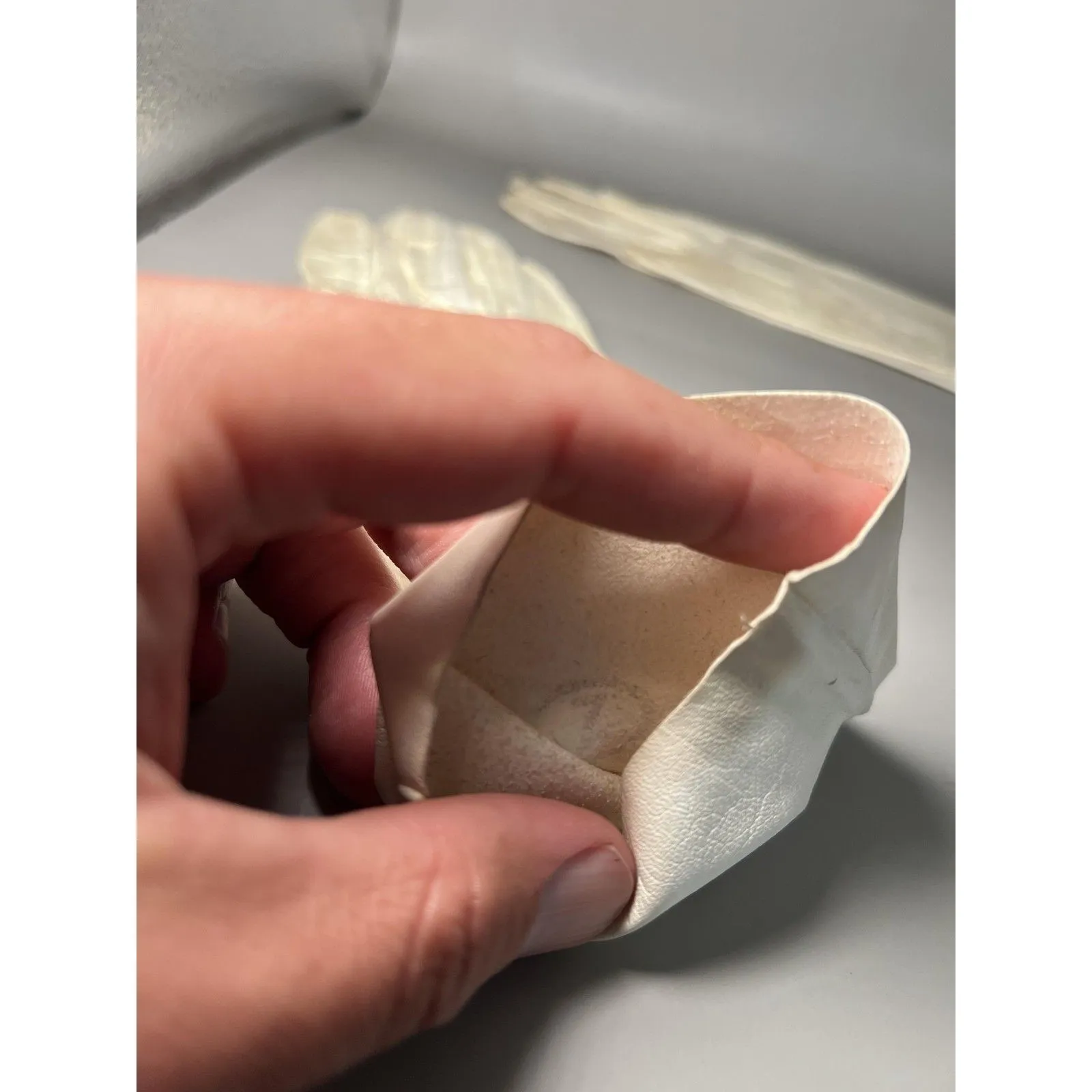 Vintage Opera Gloves Womens Medium Formal Evening 1950s White - Image 3