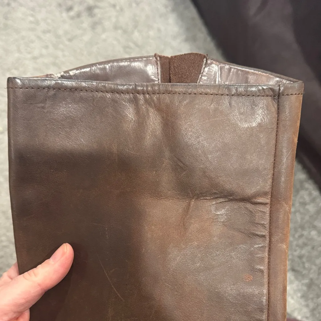 Xhilaration Leather Riding Boots - Image 6