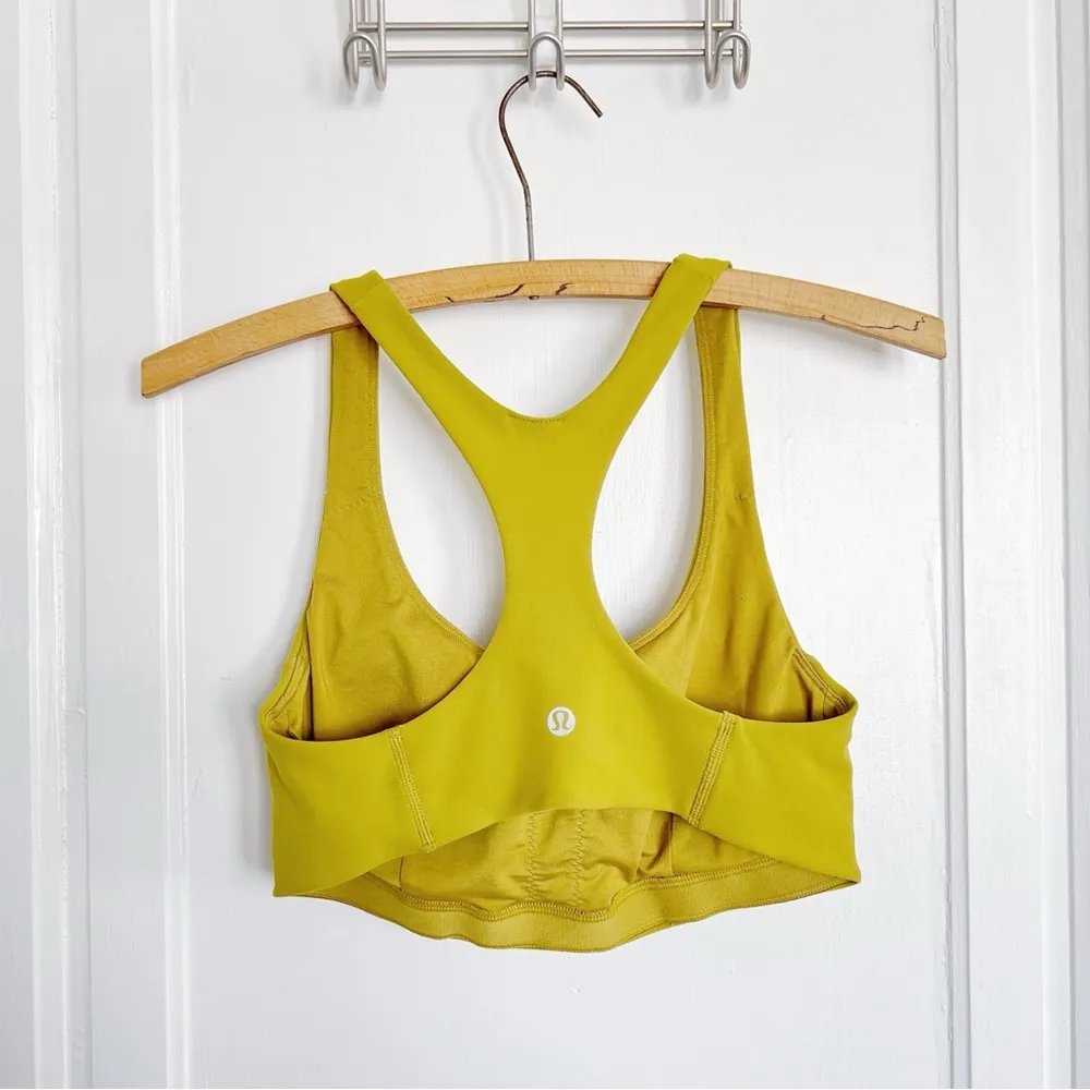 Lululemon • Wunder Train Bra Medium Support C/D Cup Auric Gold chartreuse green - Image 6