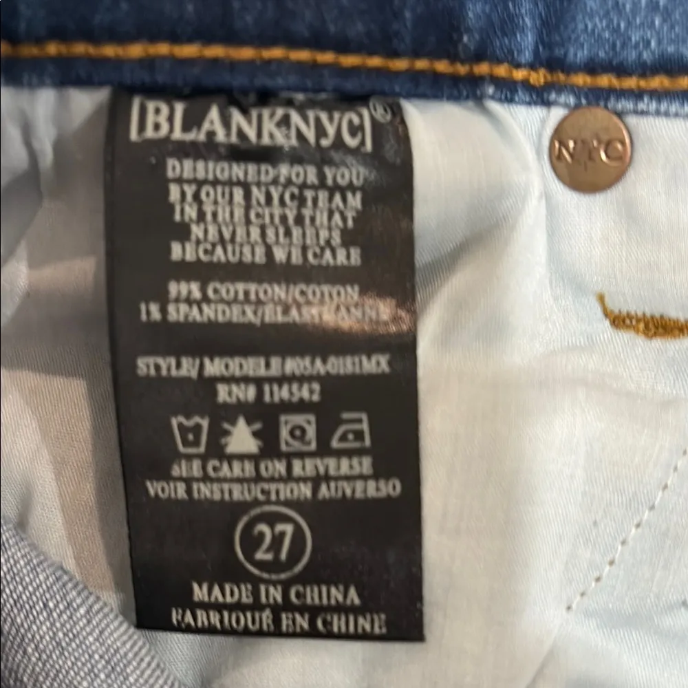 Blank NYC Denim Blue Skirt - Image 4