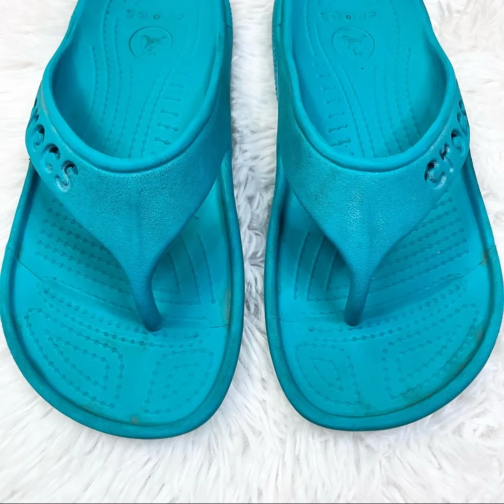 Baya Green Adult Flip Flop Sandals Unisex Men’s 4, Women’s 6 - Image 3