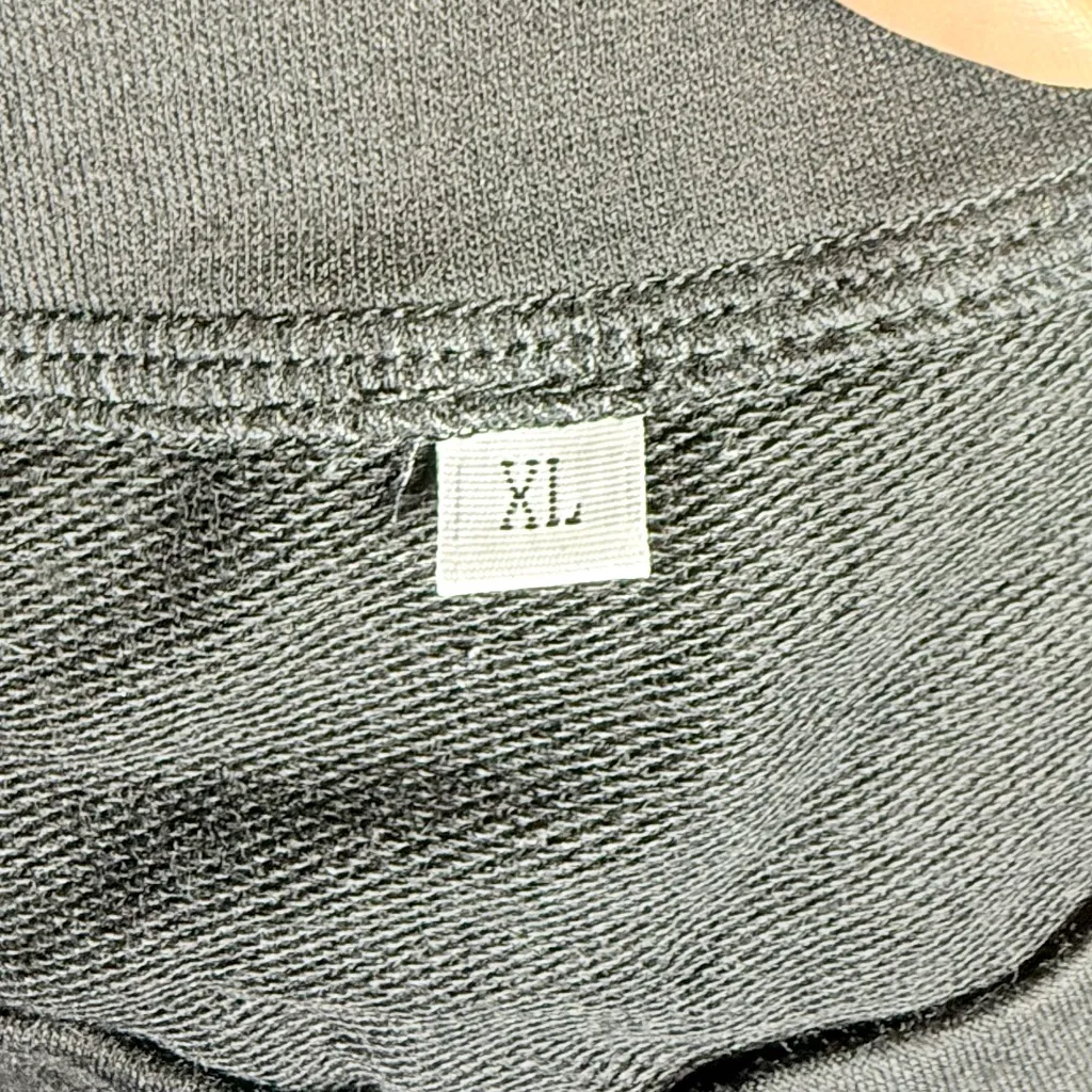 Black Game Day Long Sleeve Tee Gray Size XL - Image 2