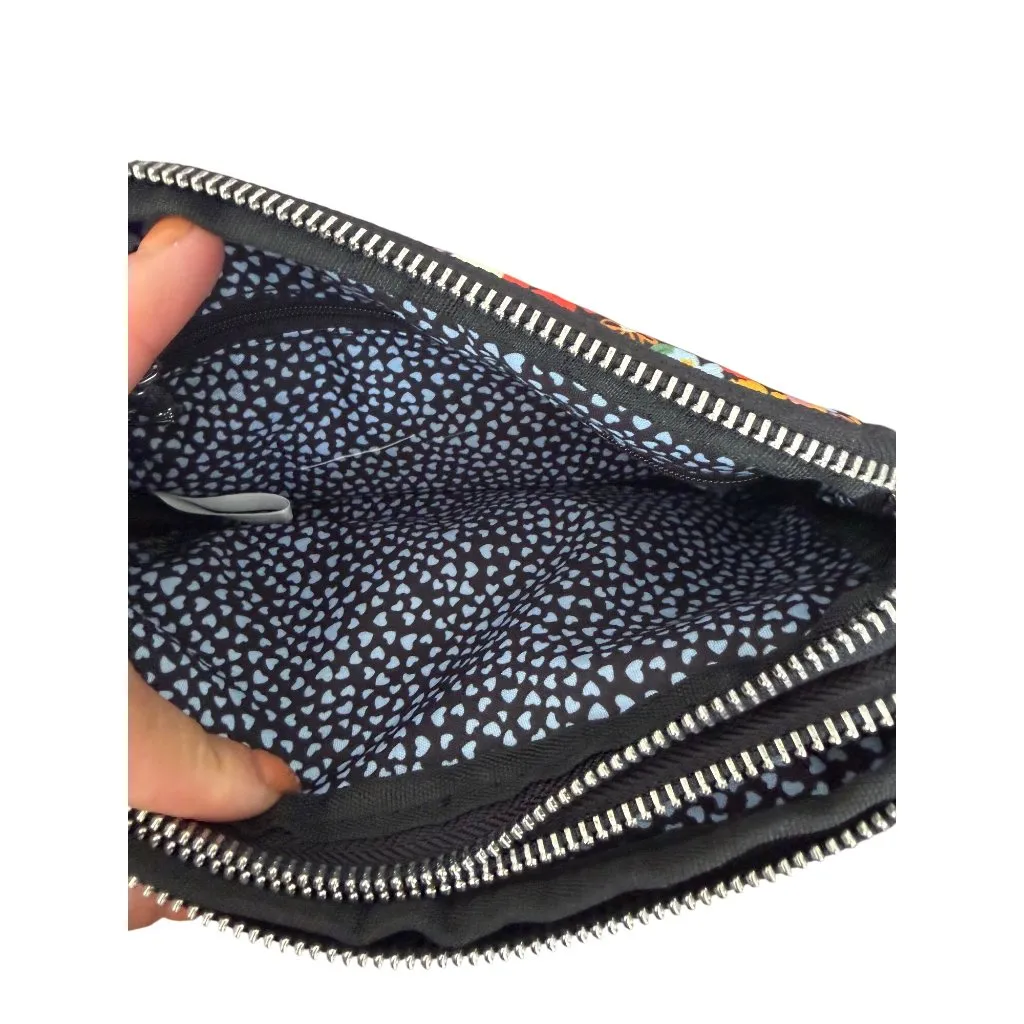 BRIGHTON Red Floral Adjustable Fanny Pack Waist Bag NEW NWOT - Image 4