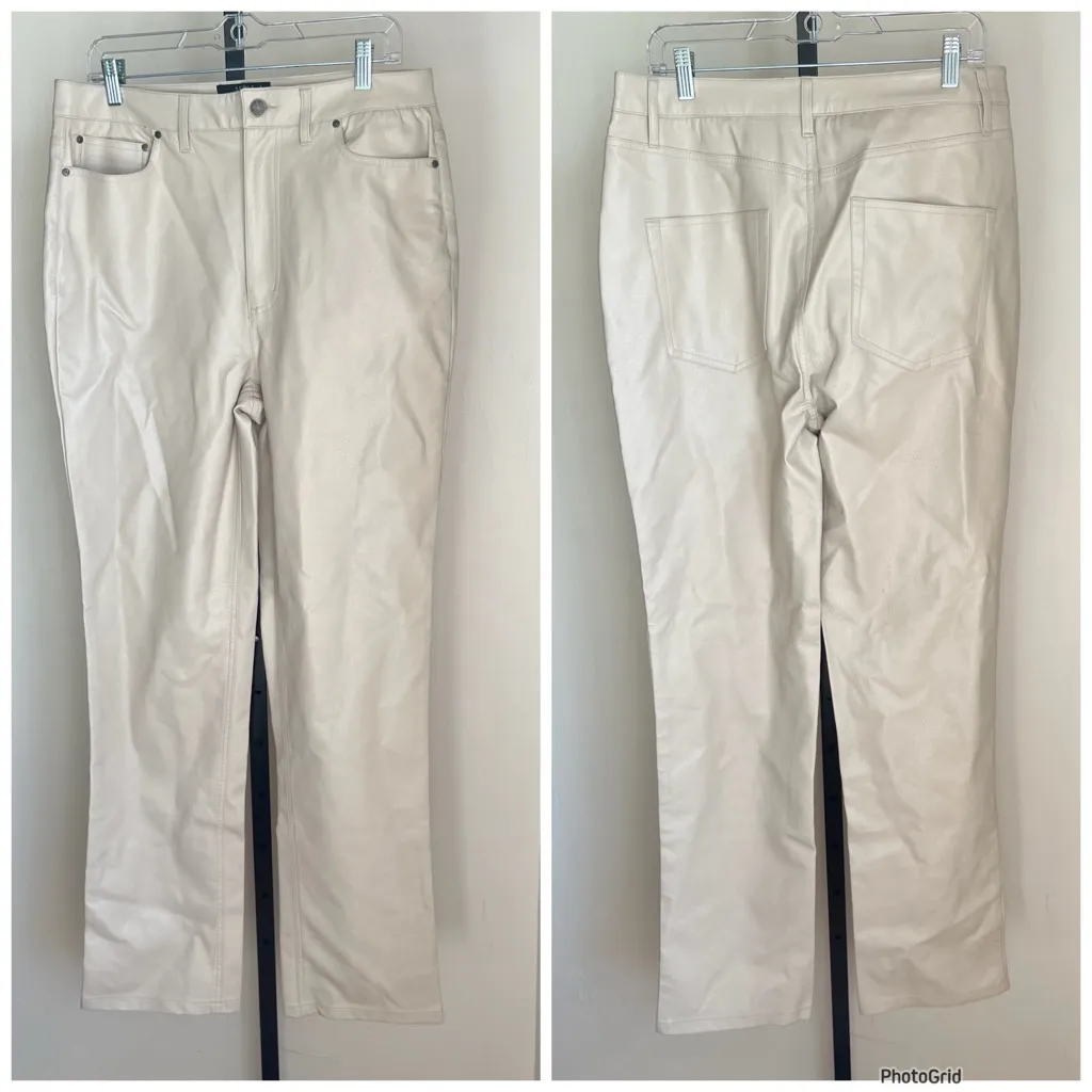 Revolve AFRM Heston Faux Leather Pants Size 31 - Image 2