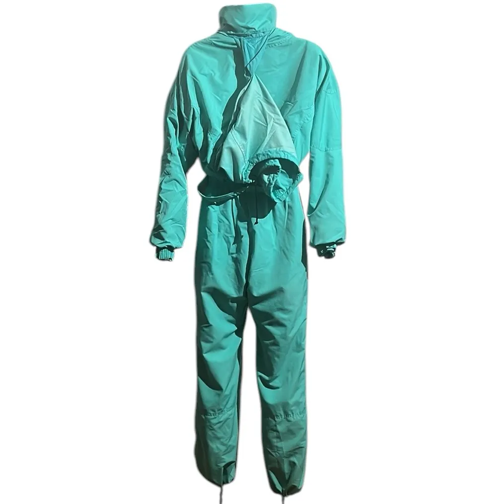 Killy VINTAGE Size 8 One Piece Snowsuit Mint Green - Image 4