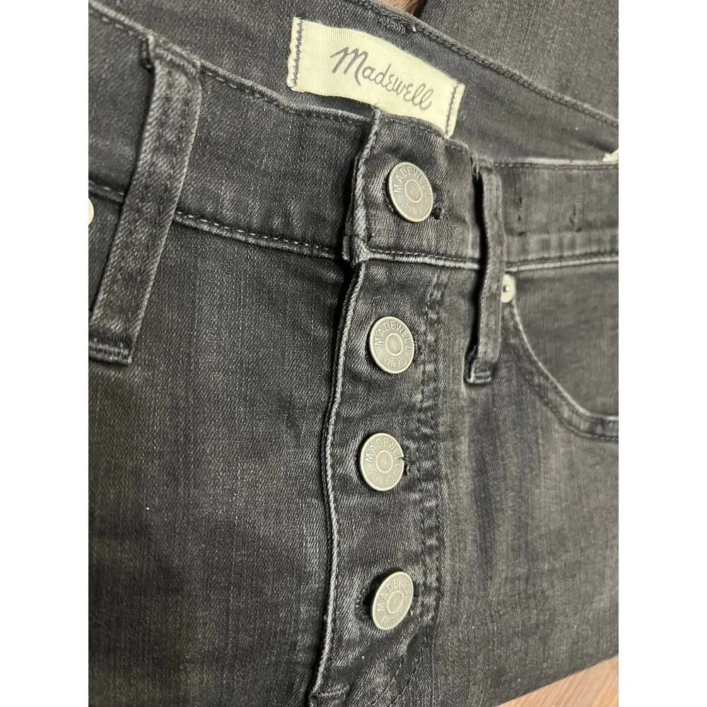 MADEWELL 10" High-Rise Skinny Jeans SIZE 26P MSRP $128 - Image 7