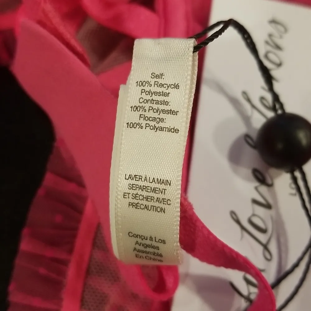 💕FOR LOVE AND LEMONS💕 Luella Underwire Bustier Fuchsia Floral Lace Small S NWT - Image 14