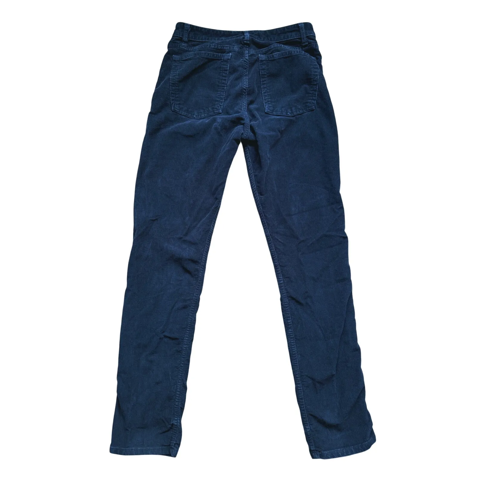 American Apparel Womens Corduroy Skinny Pants 30 Black Y2K Indie Minimal - Image 3