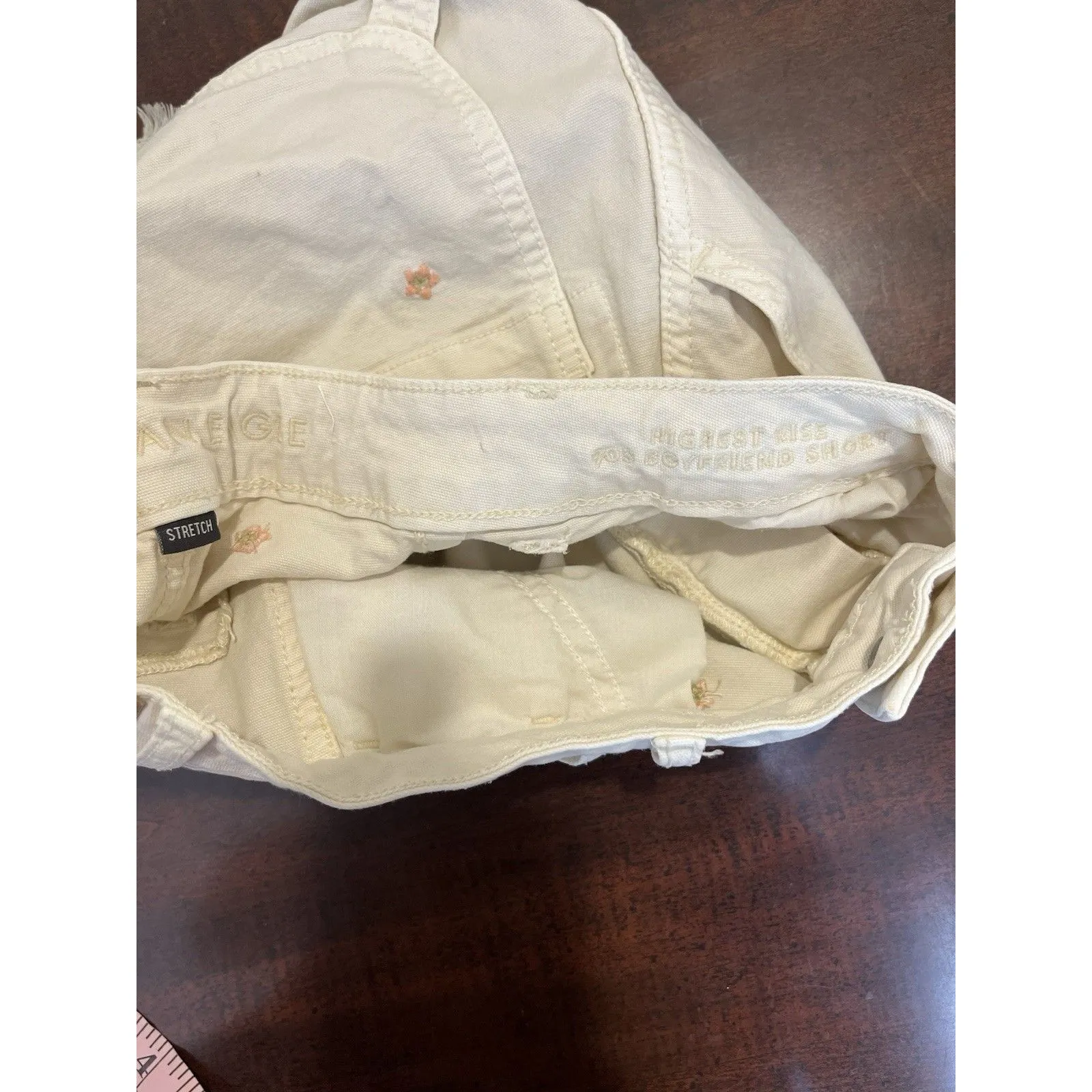 American Eagle Outfitters Highest Rise 90s Boyfriend Carpenter Short Womens 24 - Image 8