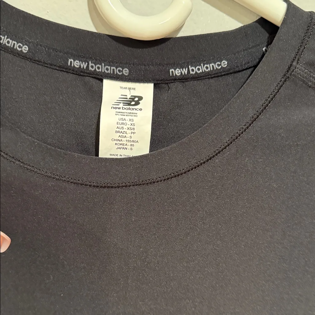 New Balance Black Performance Long Sleeve - Image 6