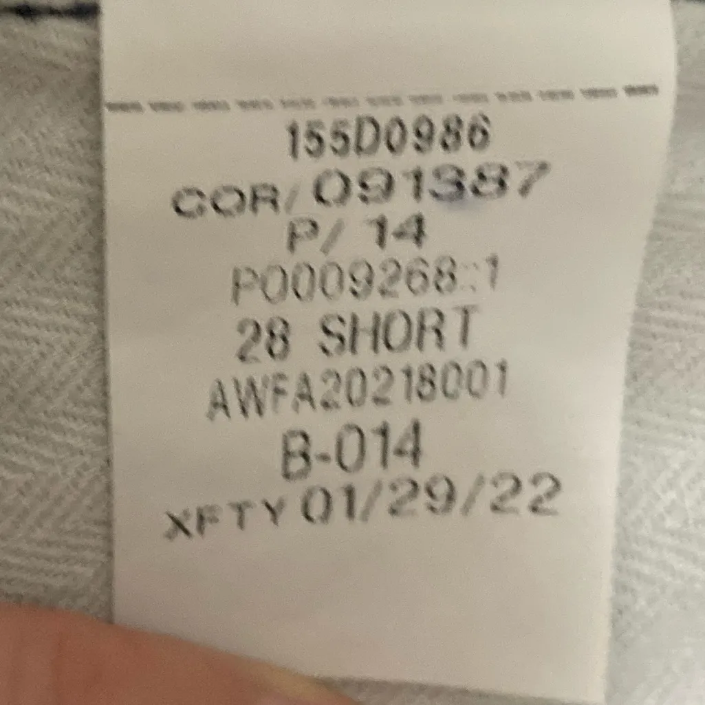 Lucky Brand Uni Fit Dark Wash Blue Skinny Jeans Size 27-29 - Image 7