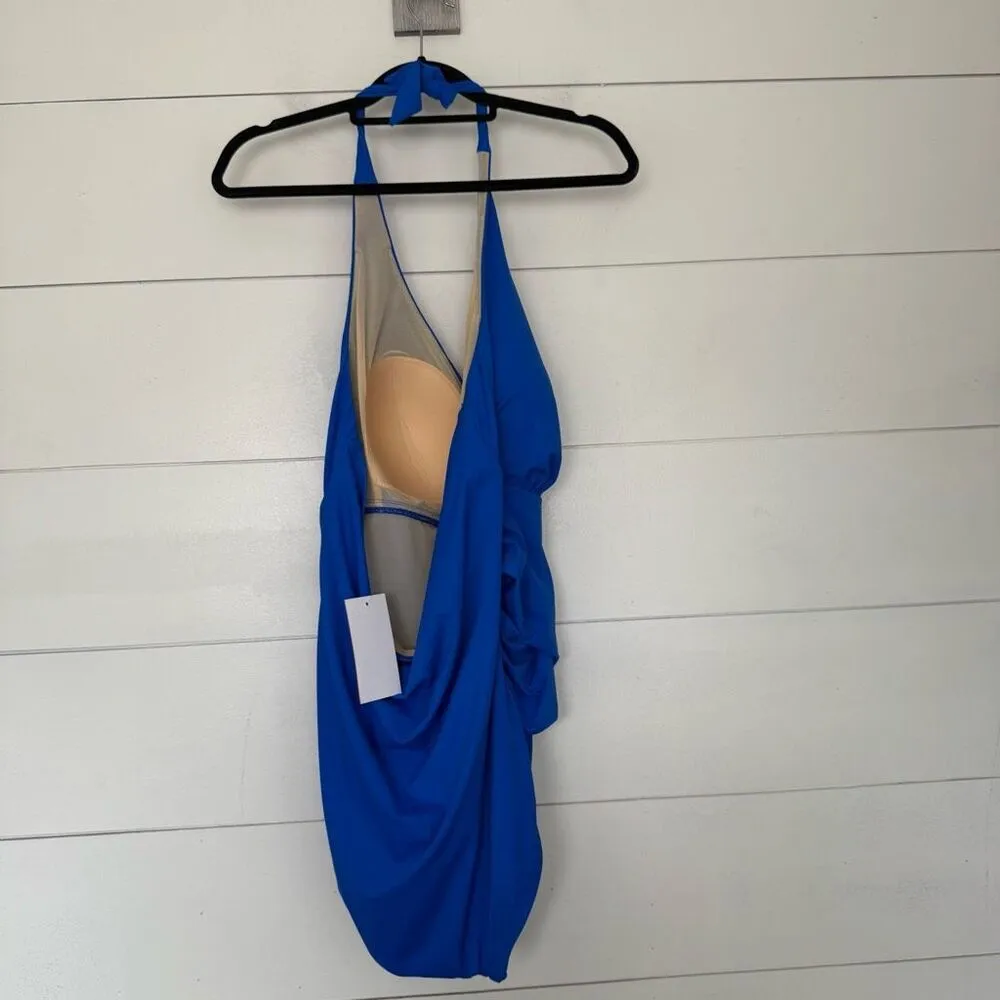 Swimsuits for All Women’s 24 Royal Blue One Piece Swim Pool Beach Summer New - Image 4