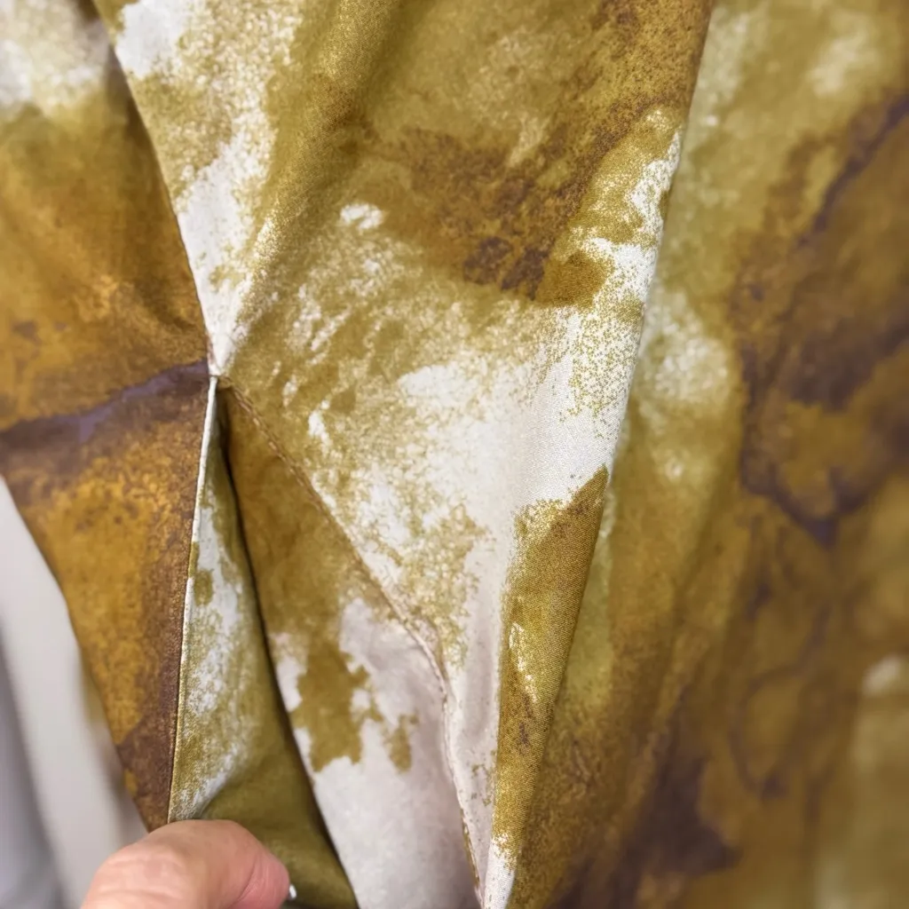 Grade & Gather Blue Gray Splatter Mini Dress S/M - Image 5