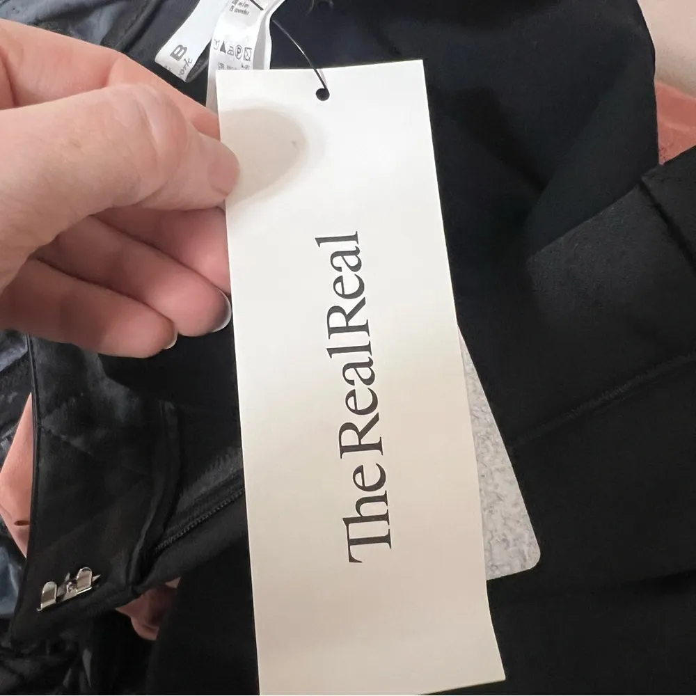 ICB New York Black Pants Moto Women’s Sz 8 Made In Japan Punk Whimsigoth Modern - Image 9