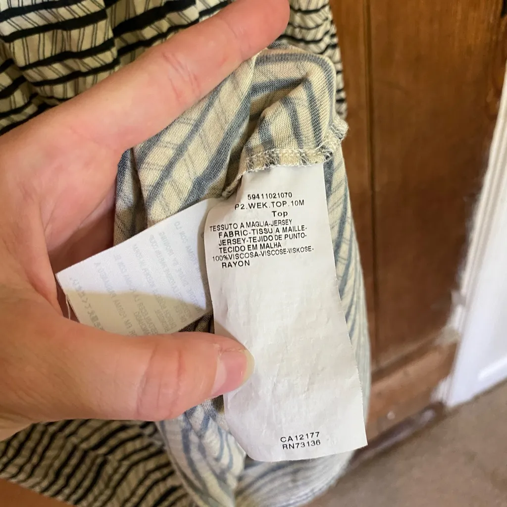 Max Mara Weekend geometric print mini long sleeve dress - Image 4