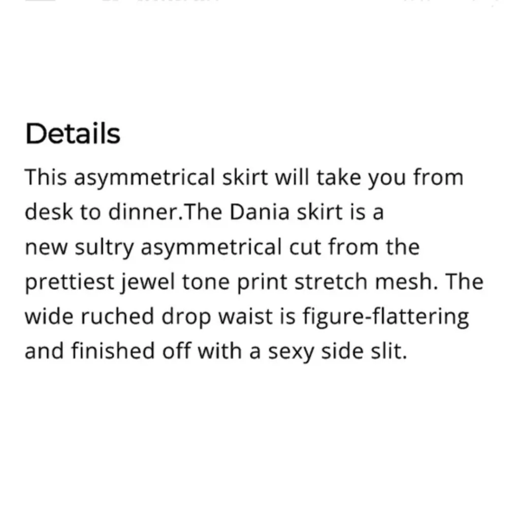 NWT MISA Los Angeles “Dania” Asymmetrical Floral Wrap Skirt Size Small - Image 9