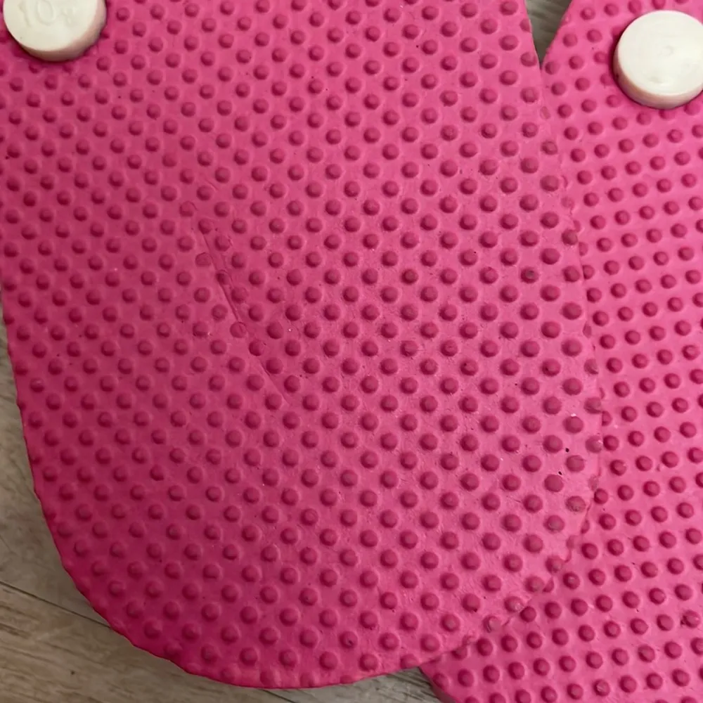 NWT - Pacific Dreams Pink with White Flip Flops Size L (9-10) - Image 13