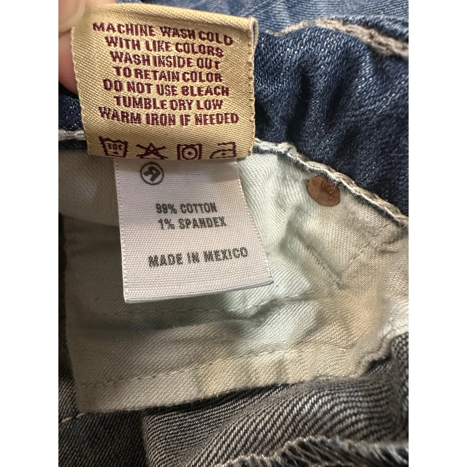 Big Star Miki Jeans Thick Stitch Y2K Women 34 Fit Cowgirl Western Aztec Country - Image 11