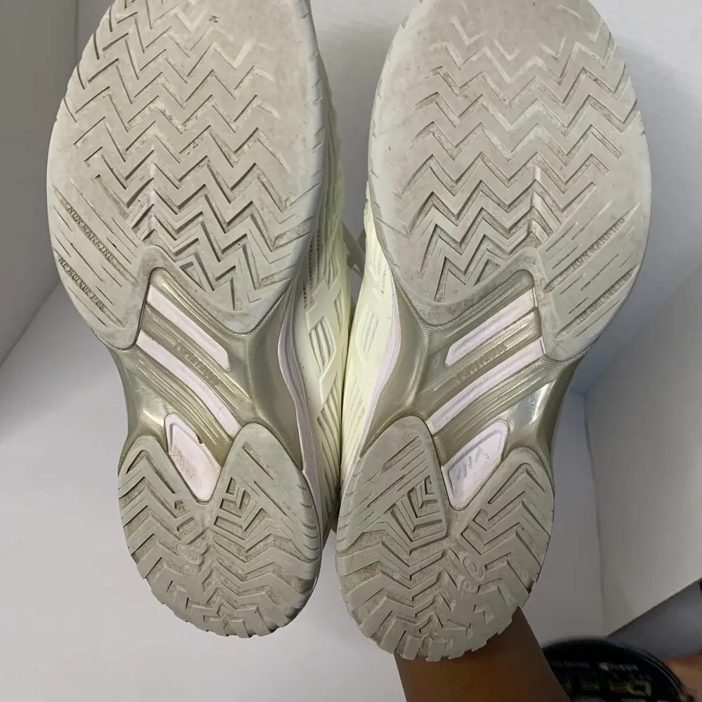 Asics Solution Speed Ff White Gray Women's Athletic Shoes Size 8.5 - Image 11