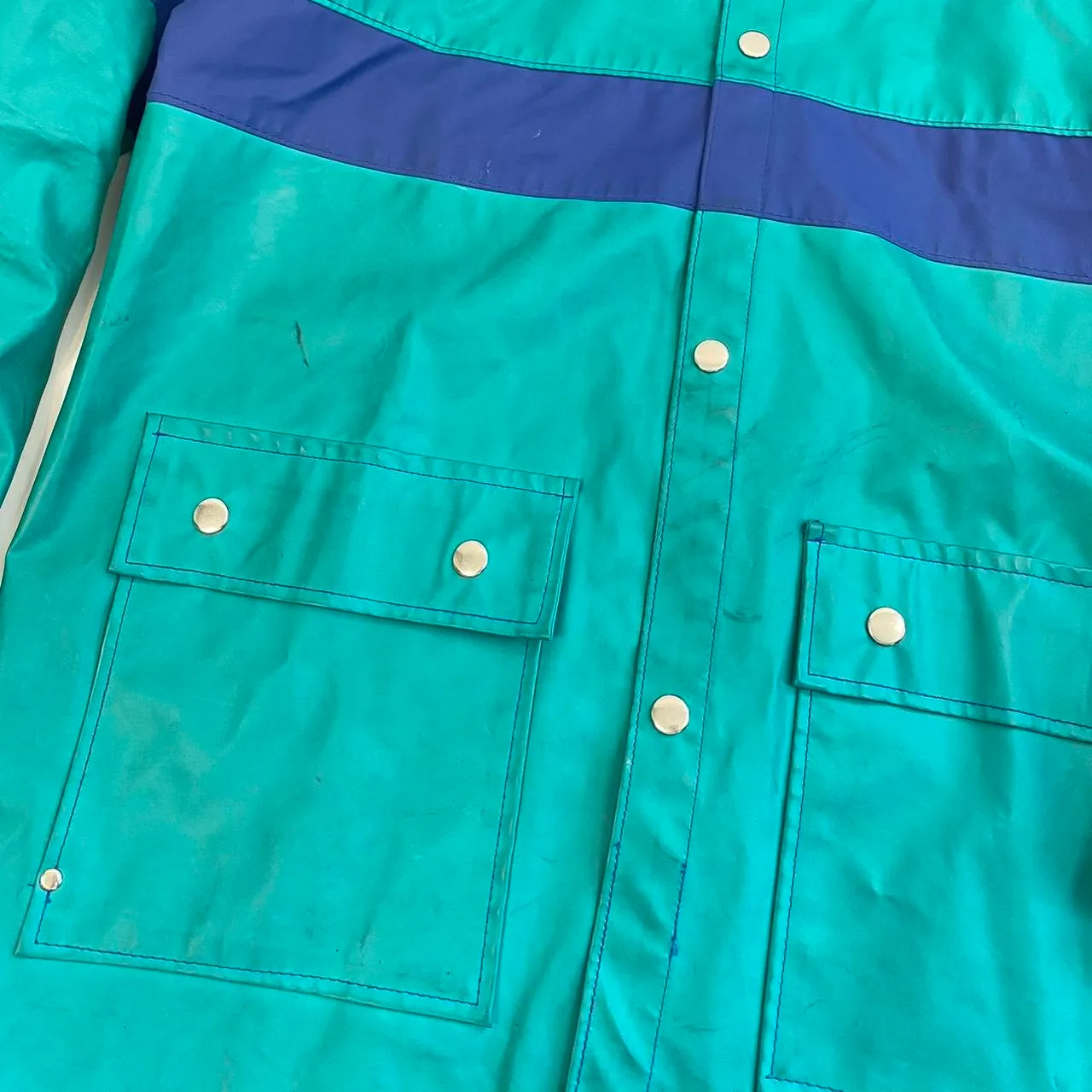 Vintage SWI Sailing Raincoat - Image 4