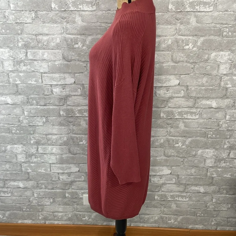 Taylor Rose Sweater Dress Pink Size M - Image 3