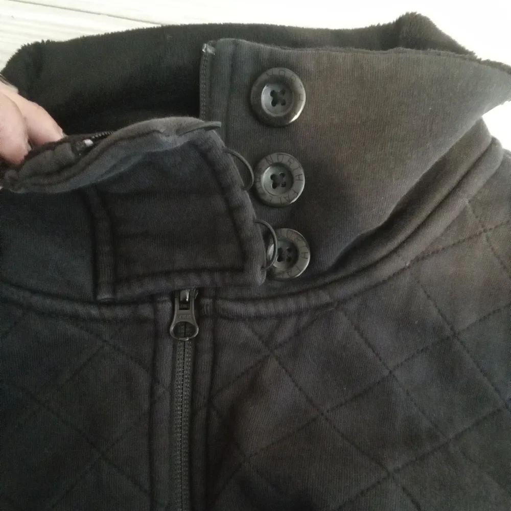 carollura women's Quilted jacket high neck size Medium women - Image 6