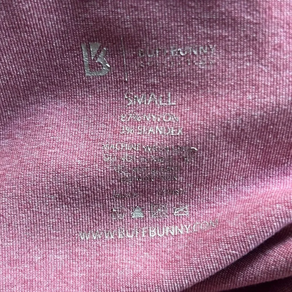 Buffbunny Jogger Size Small Pink Soft Berry Jasmine Pockets Tie Waist Buff Bunny - Image 7