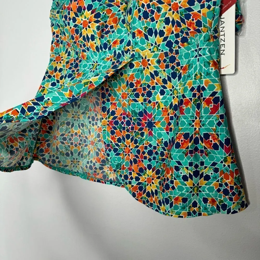 Jantzen swim top size 10 - Image 3