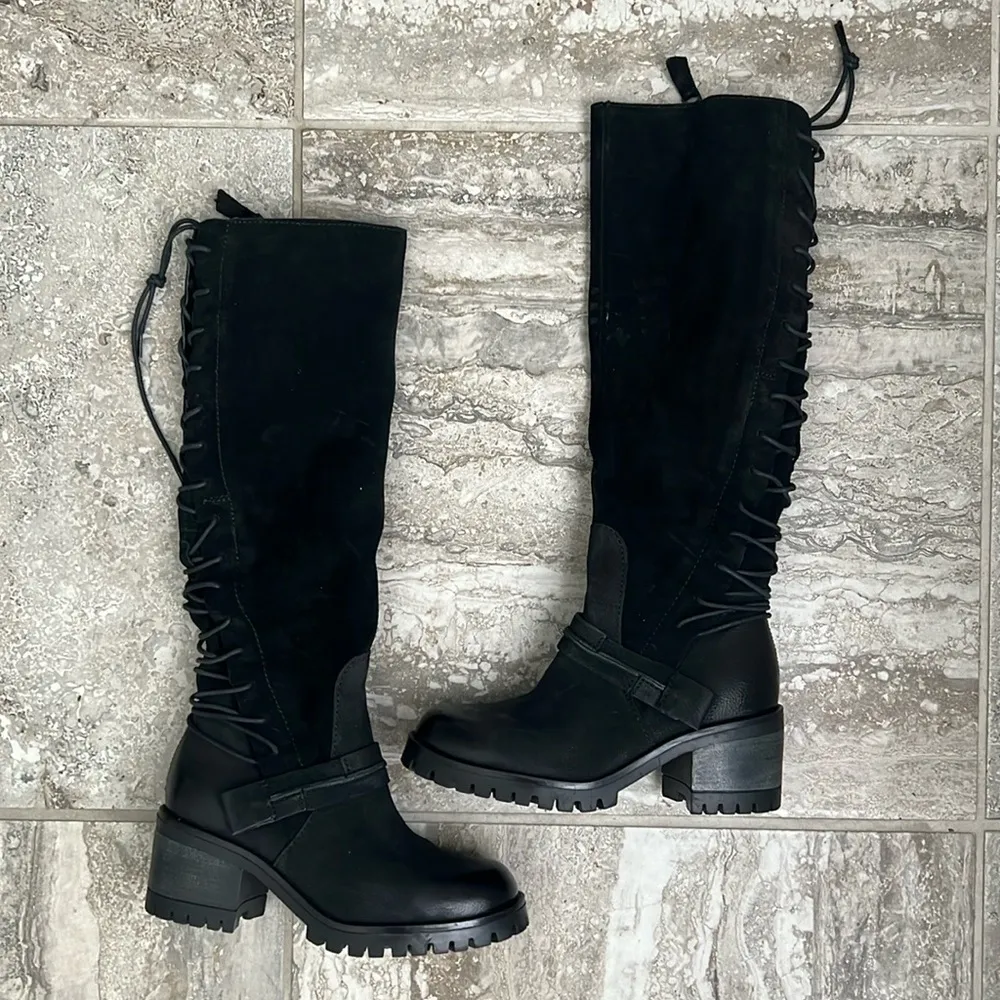Miz Mooz Mayer Knee High Boots in Black, Size 36 New w/o Box - Image 4