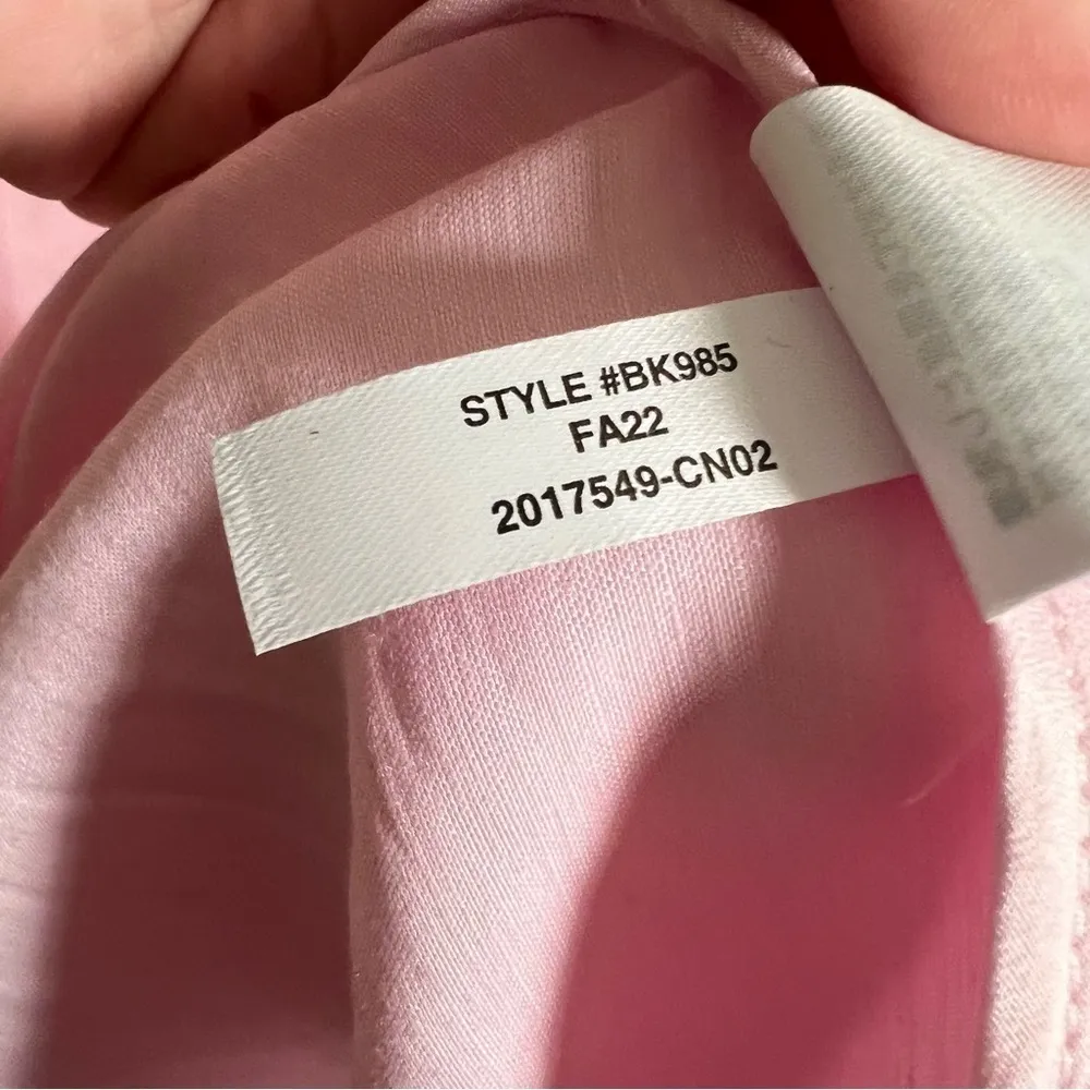 J. Crew Stretch Viscose-Blend Button-Front Midi Dress Light Pink 16 - Image 16