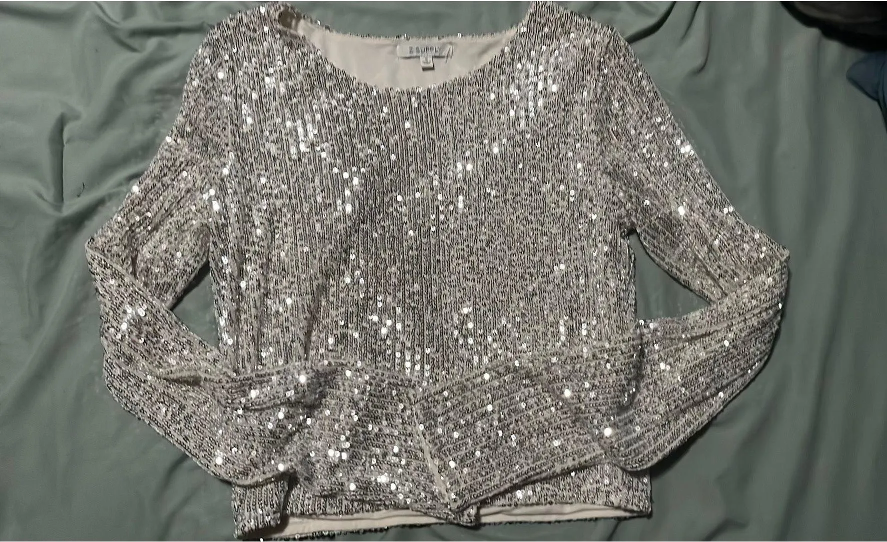 sequin long sleeve - Image 3