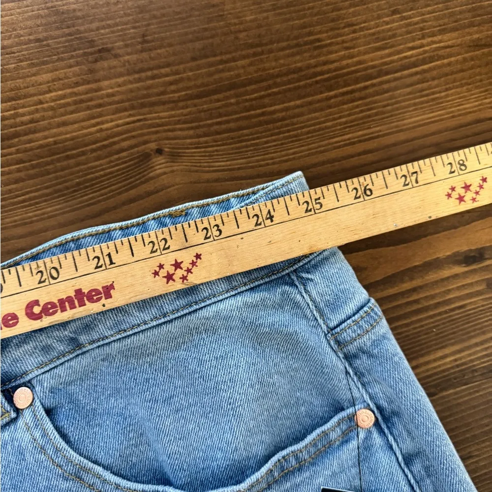 NWT ELOQUII Jean shorts - Image 3