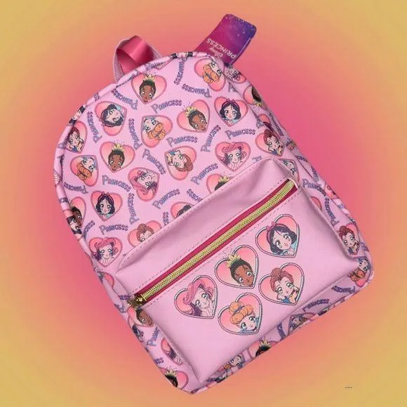 Disney kawaii style cute baby Disney princess 12 inch mini back pack purse bag - Image 2