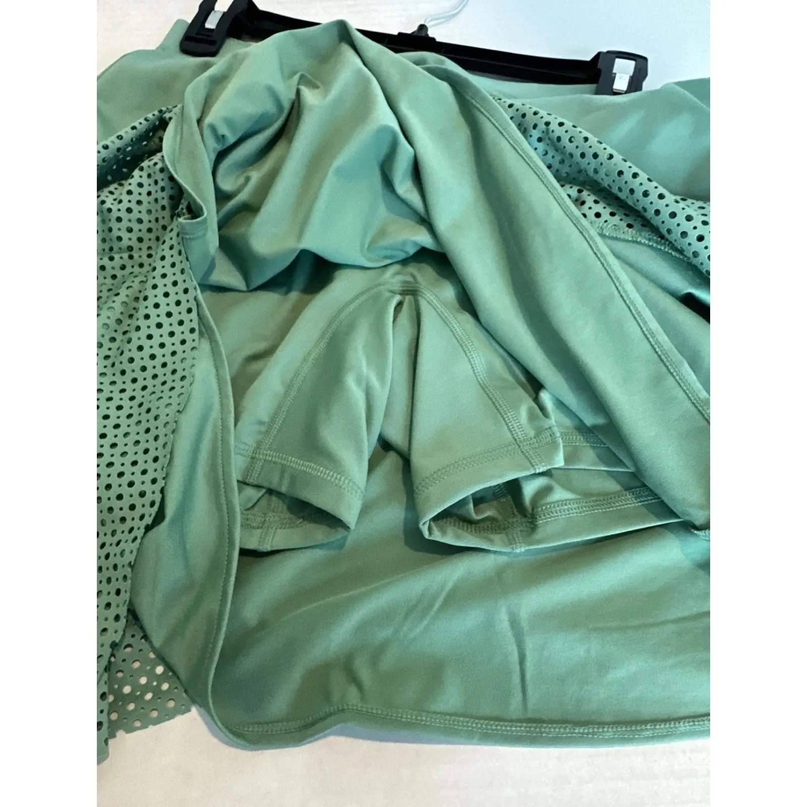 RALPH LAUREN Women's RLX 17" Eyelet Interlock Golf Skort NWT SIZE:‎ MEDIUM - Image 9