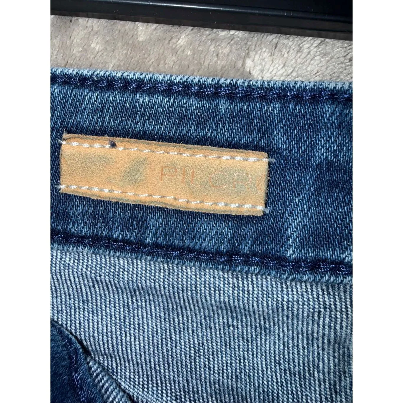 Pilcro Anthropologie medium wash non distressed bootcut jeans size 26 #751 - Image 5