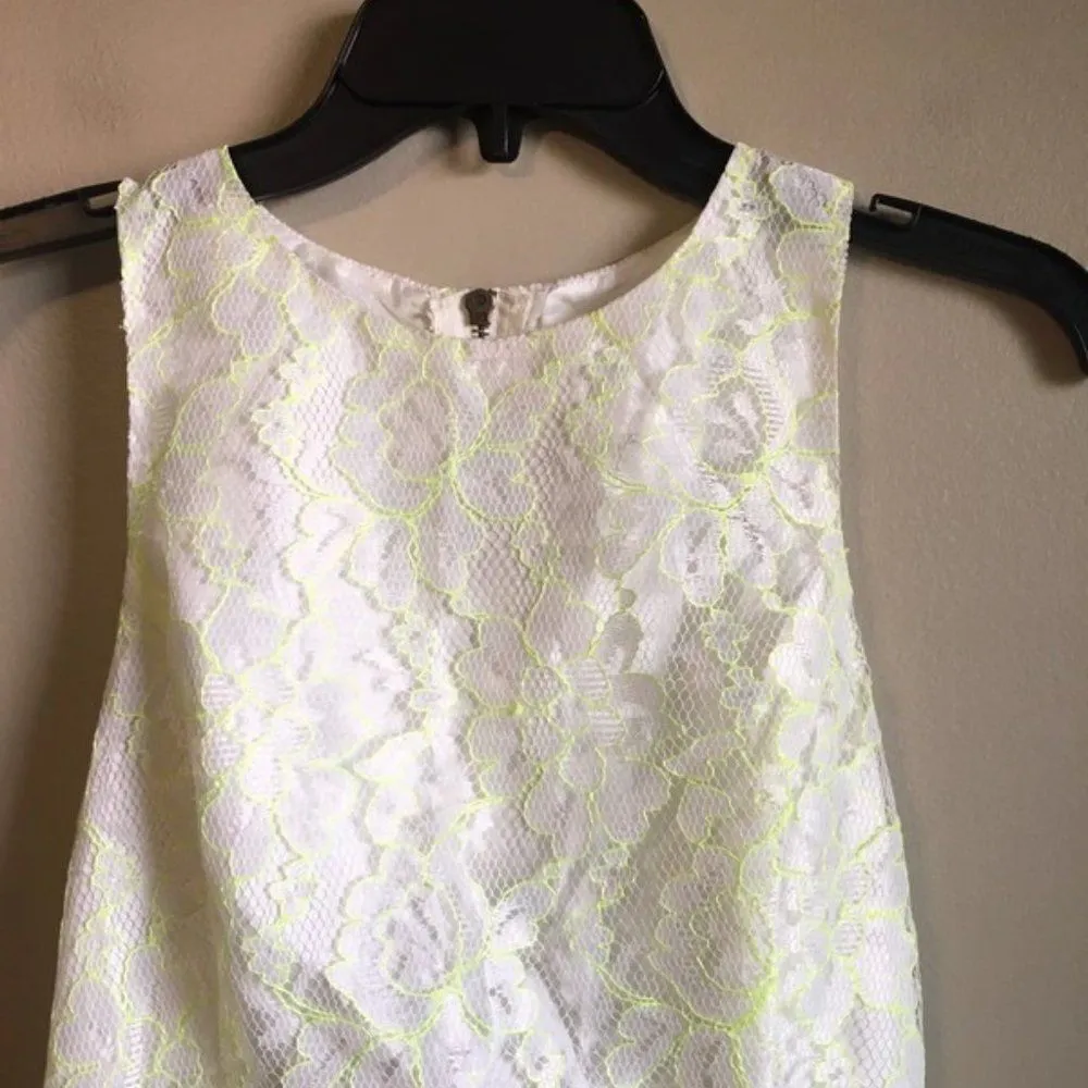 Lush small green and white dress - Image 3