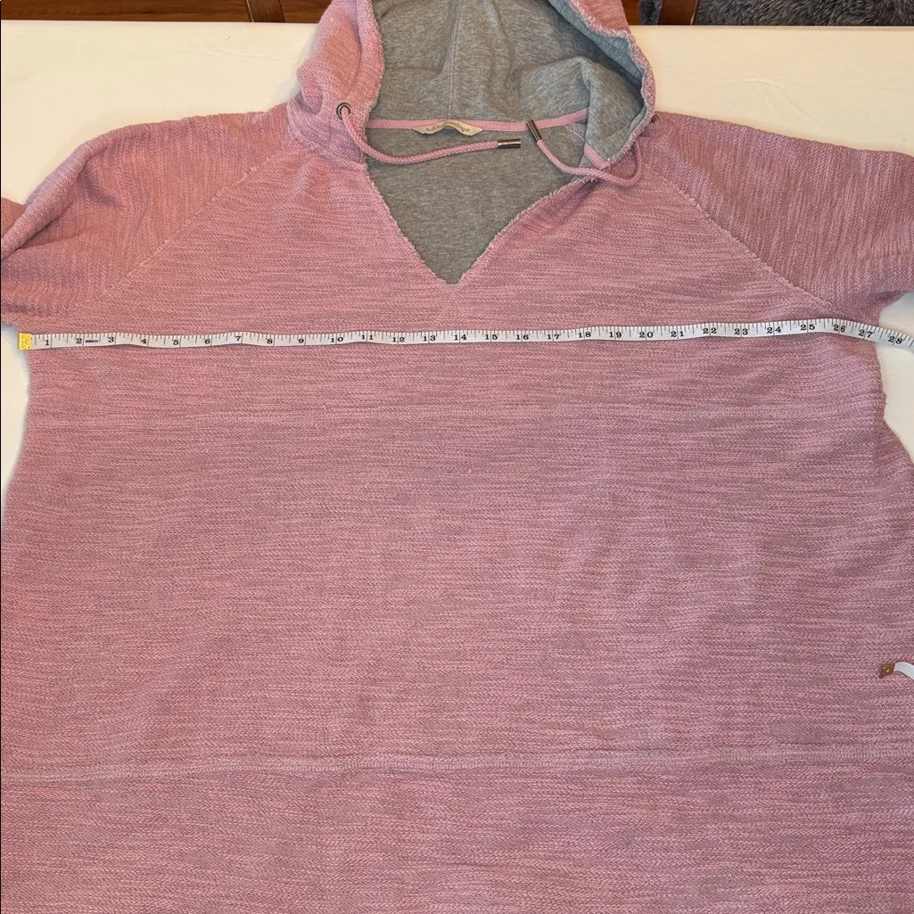 Soft Surroundings V Neck Hoodie, Size 2X/3X - Image 3