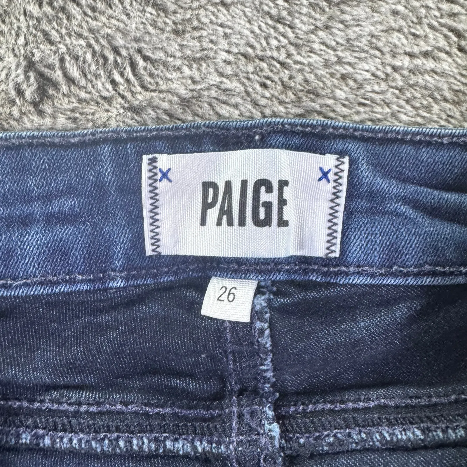 PAIGE Denim Jeans Verdugo Crop Women's 26 Blue - Image 7
